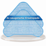 2x Ersatzpads - Dampfreiniger Don vito