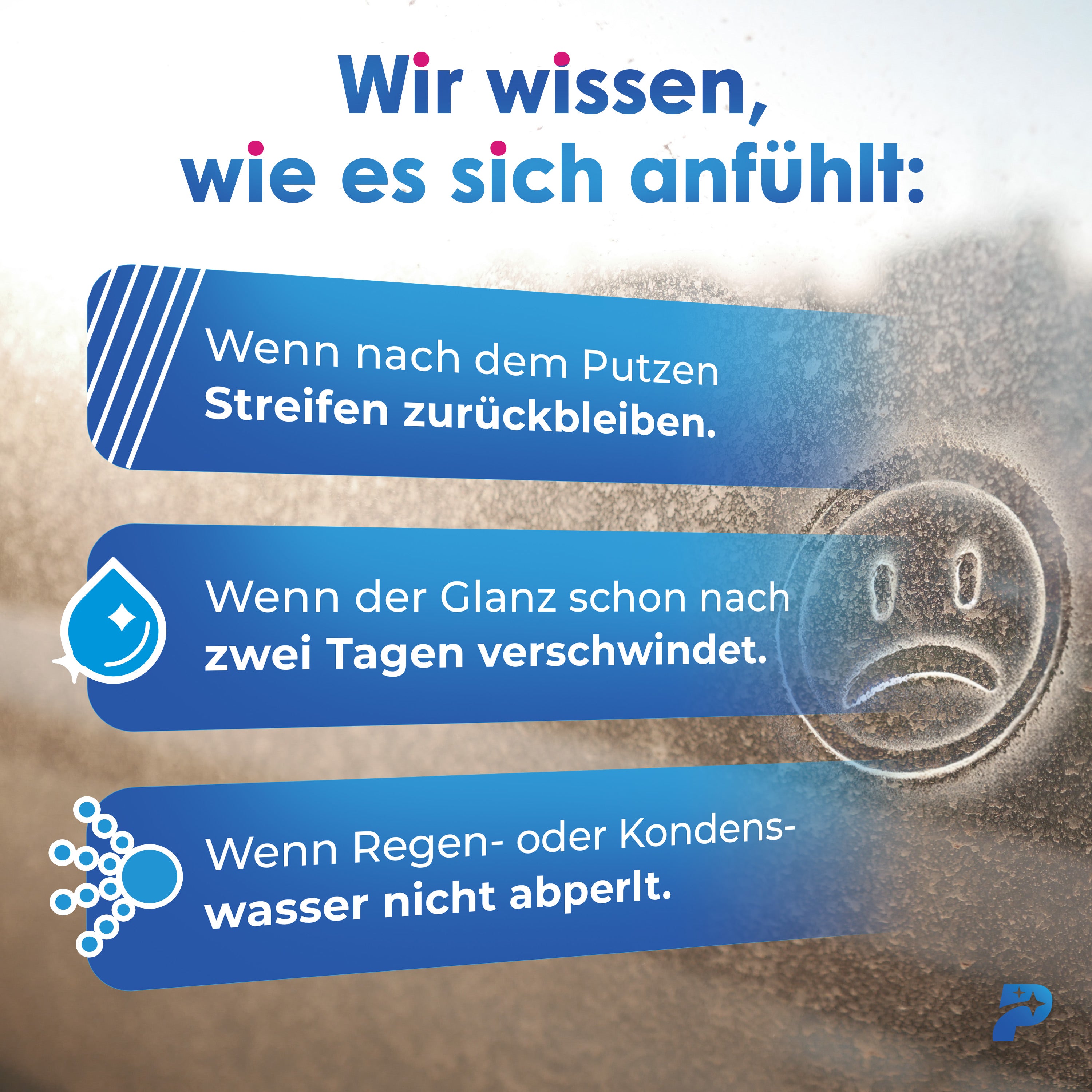 Glasreiniger Konzentrat PRO 1L - Mit Lotuseffekt