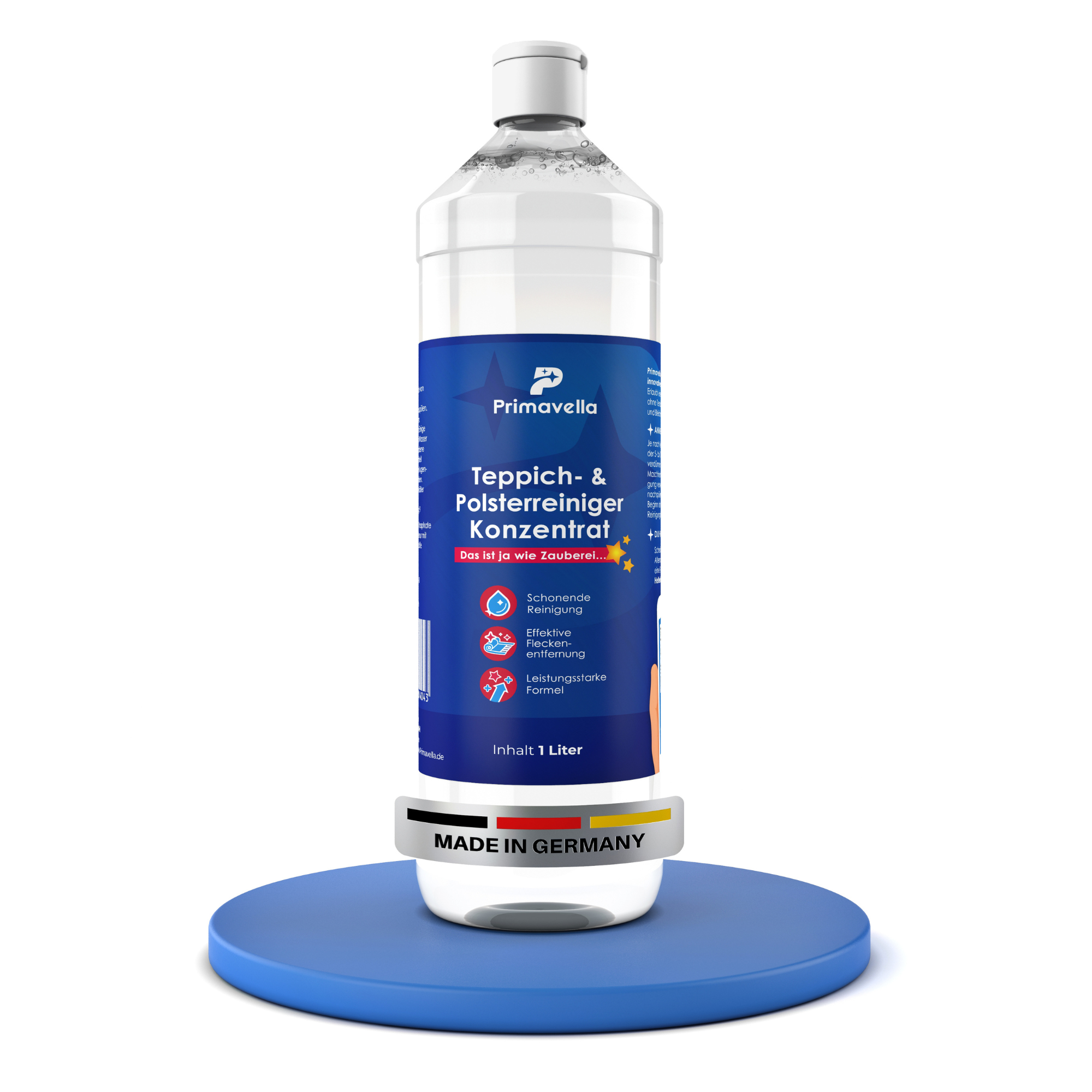 Polsterreiniger Konzentrat 1L - Schaumarm (Für Percy)